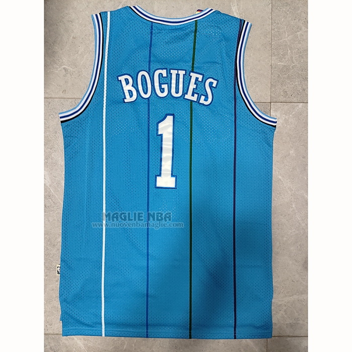 Maglia
 Muggsy Bogues NO 1 Charlotte Hornets Throwback
 Blu
